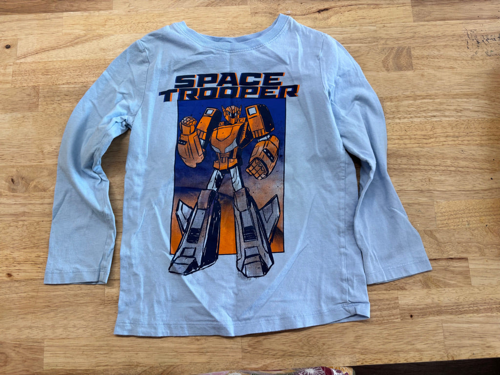 Carters Space Trooper Transformer Tee 7Y