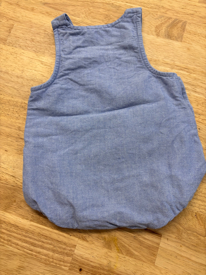 Tu Up to 3M Lightweight Denim Romper