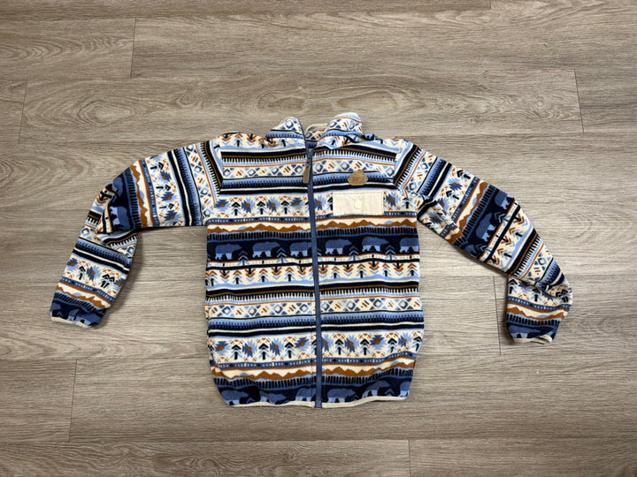 Souris Mini Fleece Jacket – 12 | Blue Bear Print