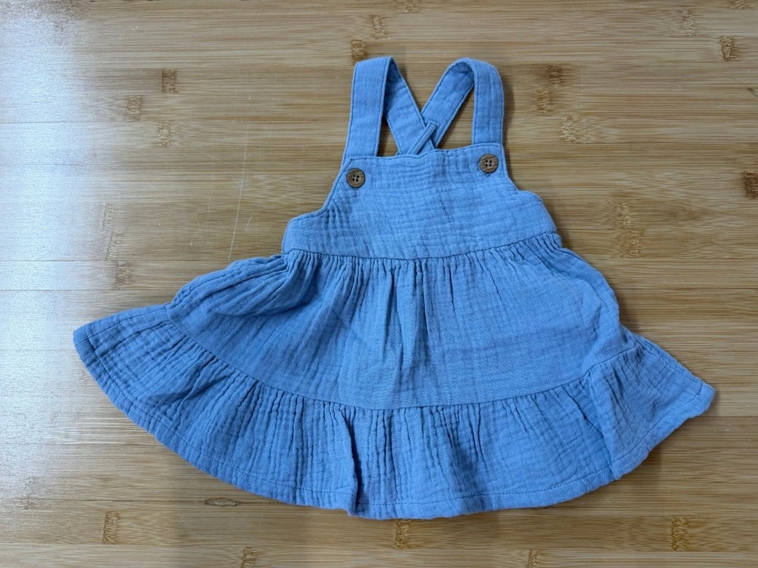 Little Planet by Carter's Dress – 3 Months | Blue | Jumper Style - Nest and Sprout-Consignment