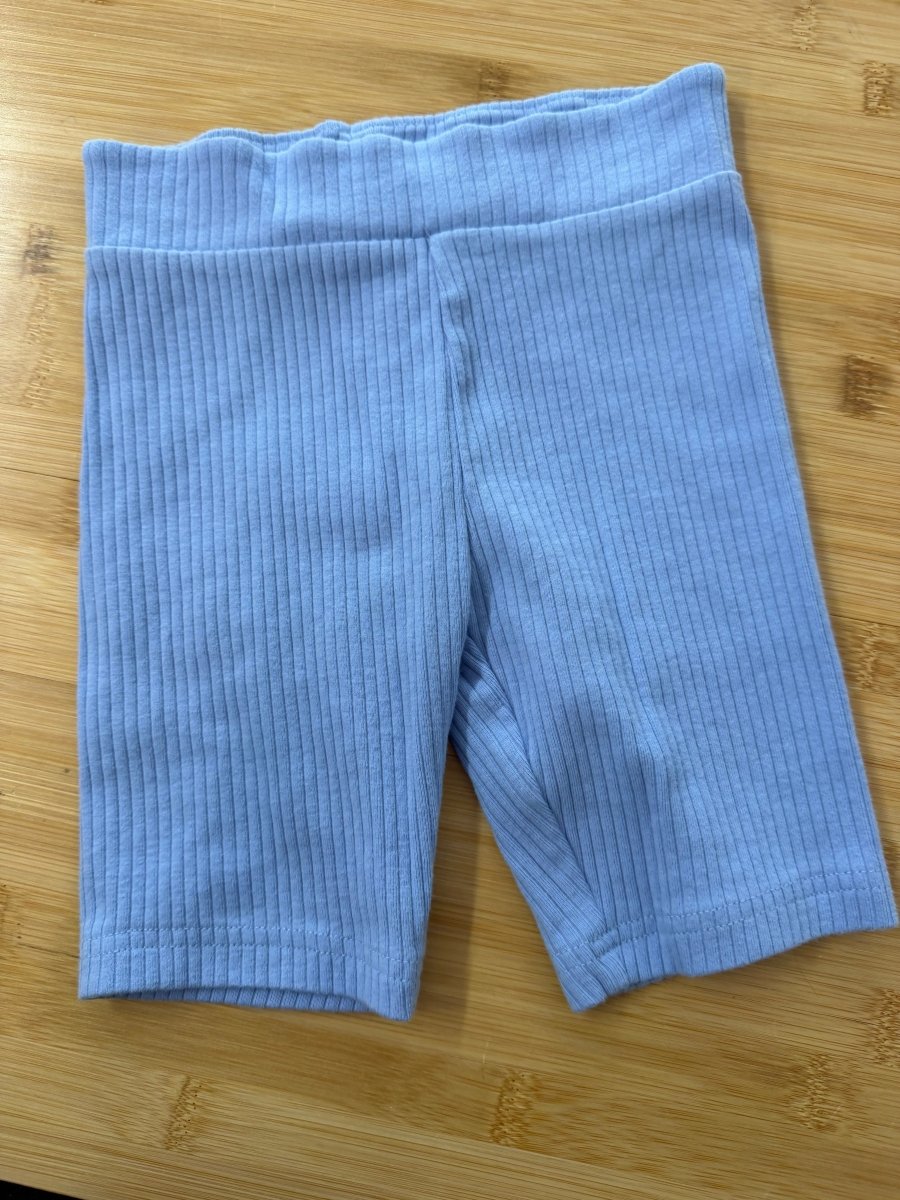 OshKosh Ribbed Bike Shorts – 6 | Periwinkle