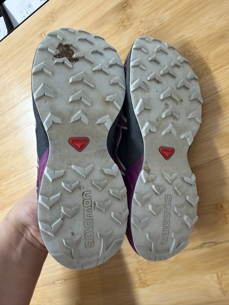 Salomon Speedcross Runner – Junior 3 (EU 35) | Purple & Navy
