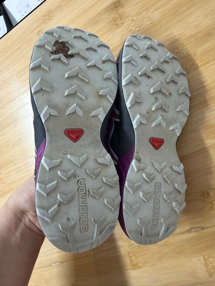 Salomon Speedcross Runner – Junior 3 (EU 35) | Purple & Navy