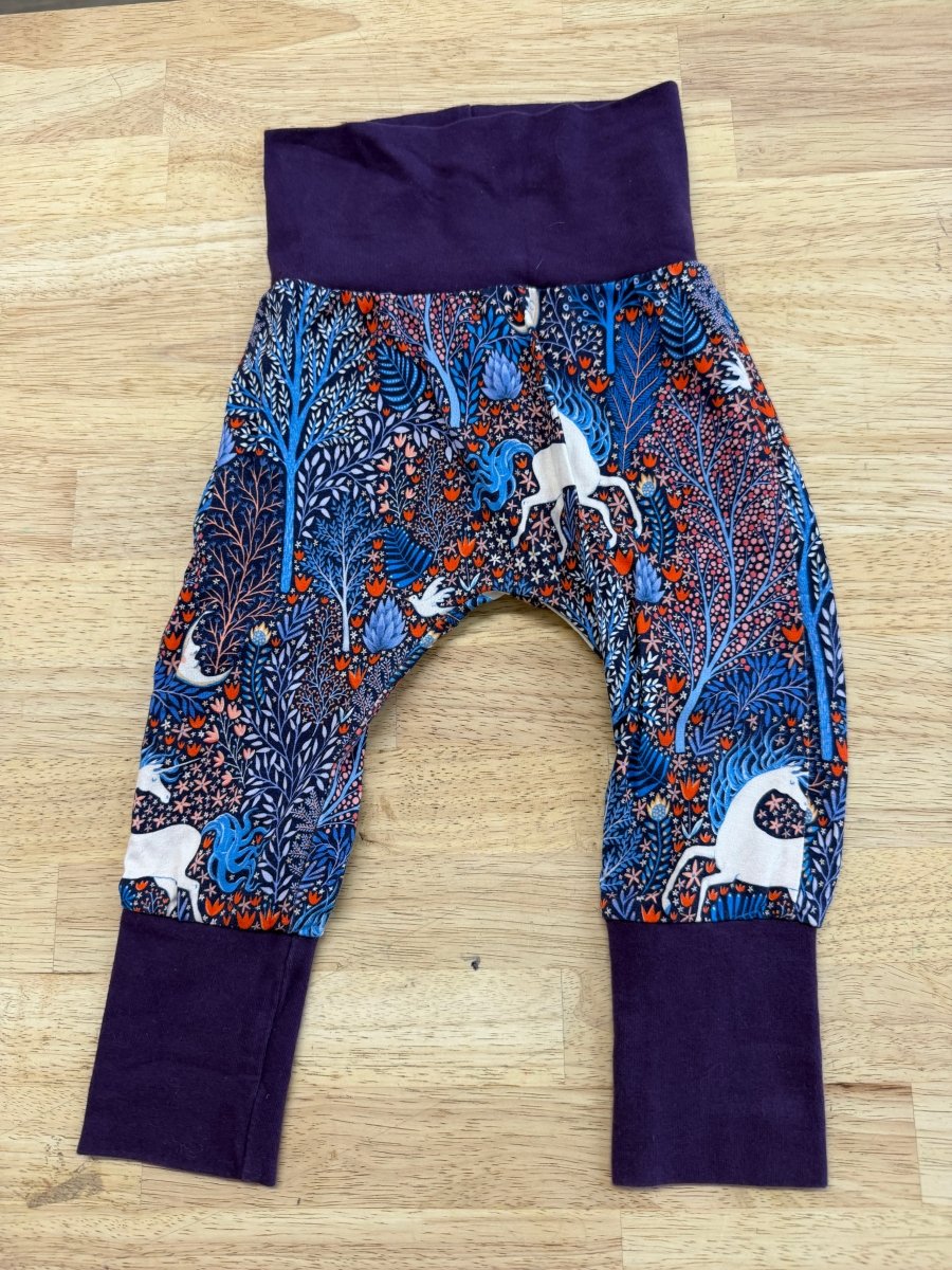 Gro by Zoe Unicorn Leggings – 3–12M | Purple