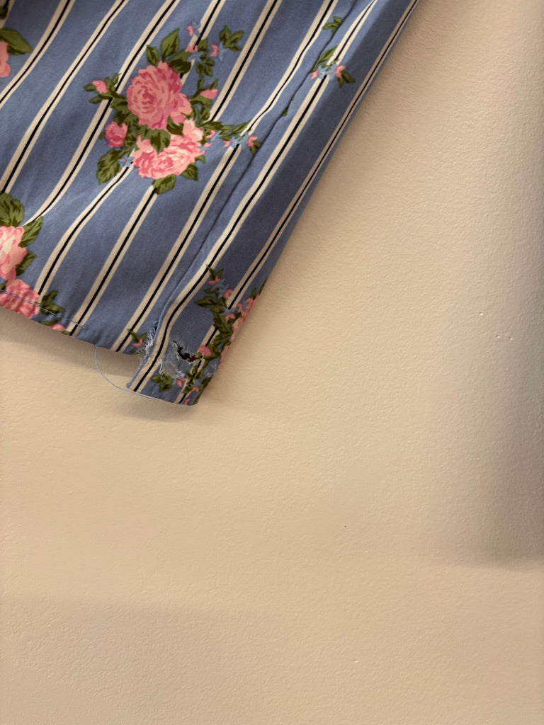 Jenna & Jessie Romper – 12 Blue Stripe