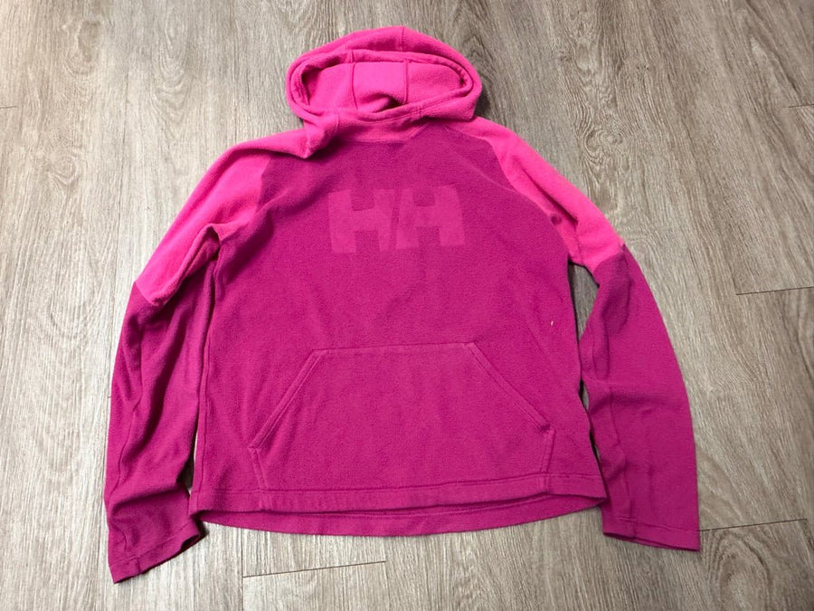Helly Hansen Fleece Pullover – 12 (152) | Pink Hooded | Play - Nest and Sprout - Consignment