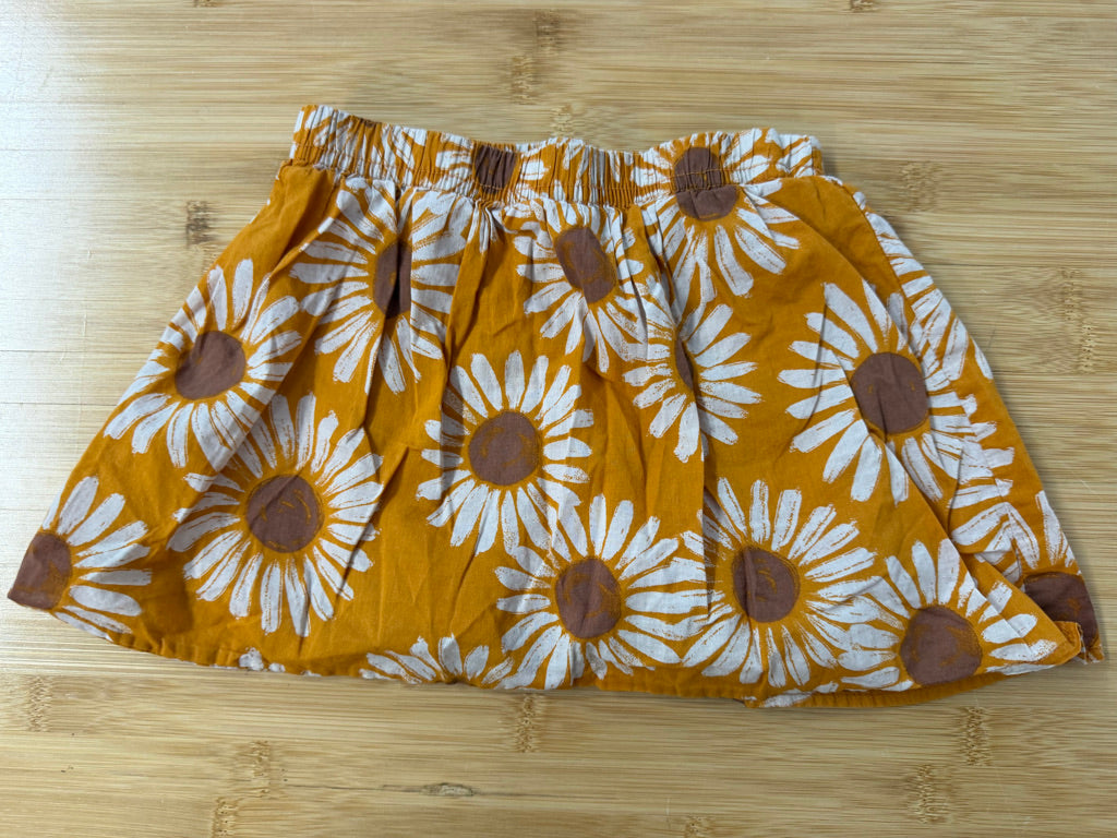 Carter's Sunflower Layered Skort – 4 | Bright