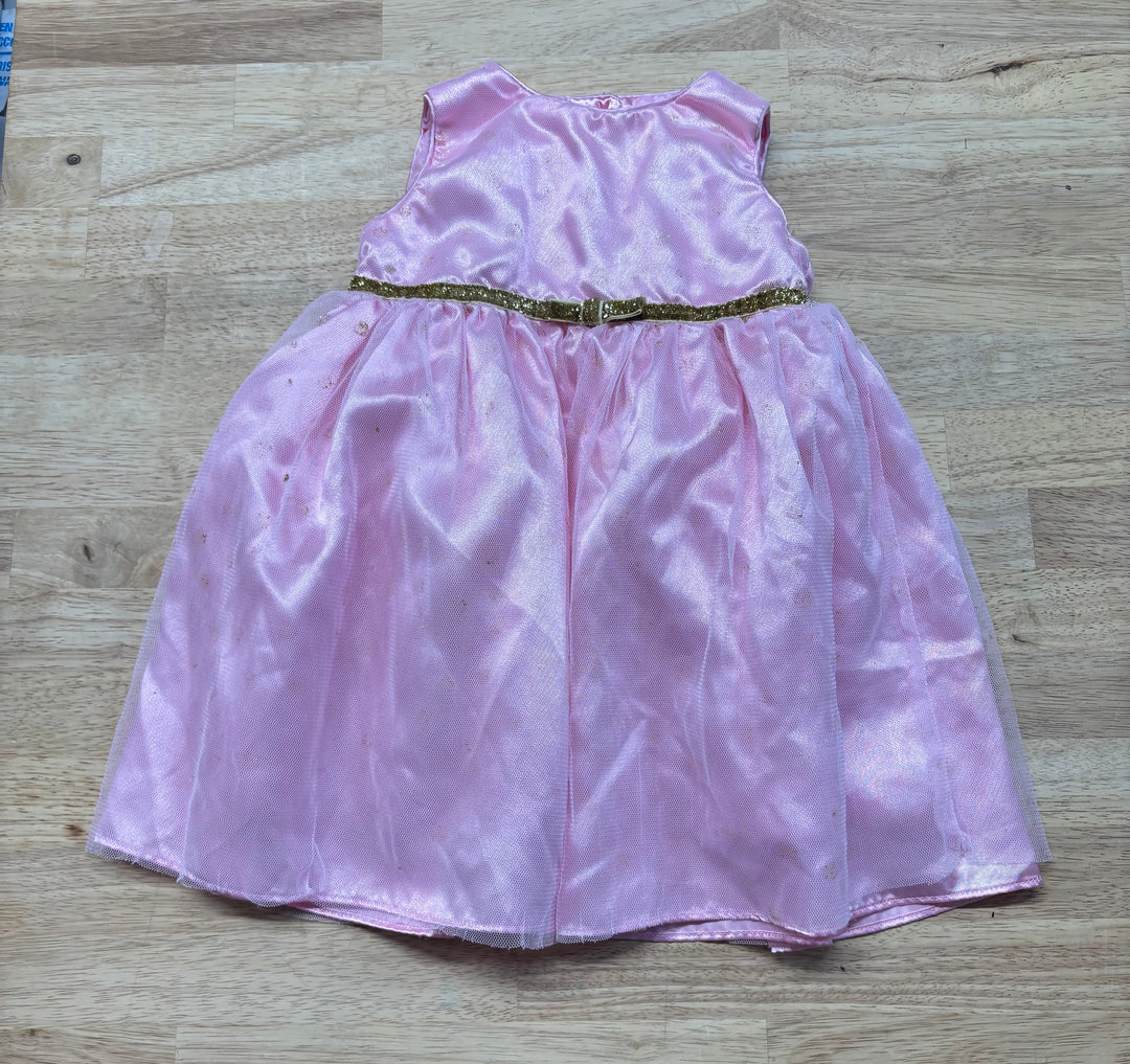 George Pink Sparkle Tulle Dress – 12–18M