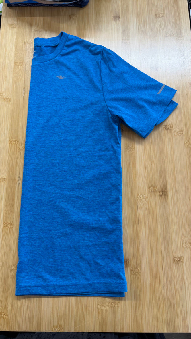Athletic Works Dri-More Shirt – XL (14–16) | Blue Short Sleeve
