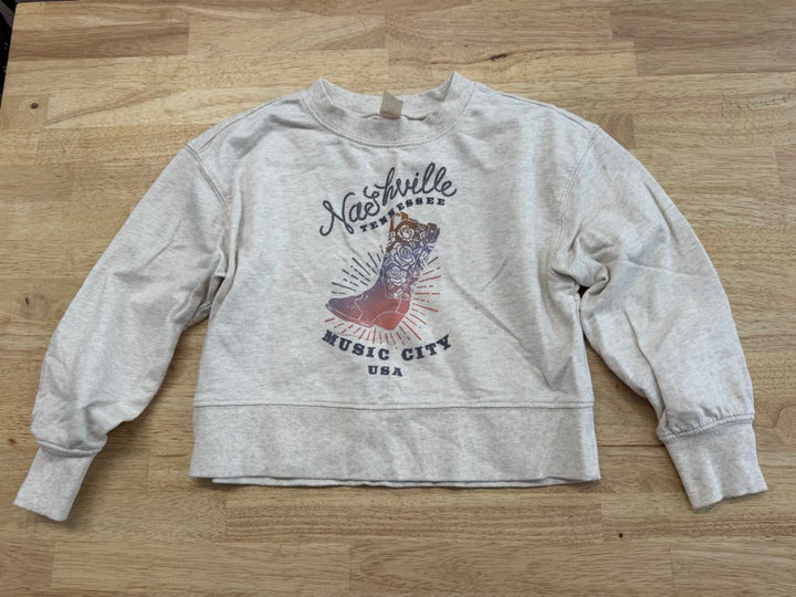 OshKosh Nashville Sweatshirt – 7 | Oatmeal - Nest and Sprout-Consignment