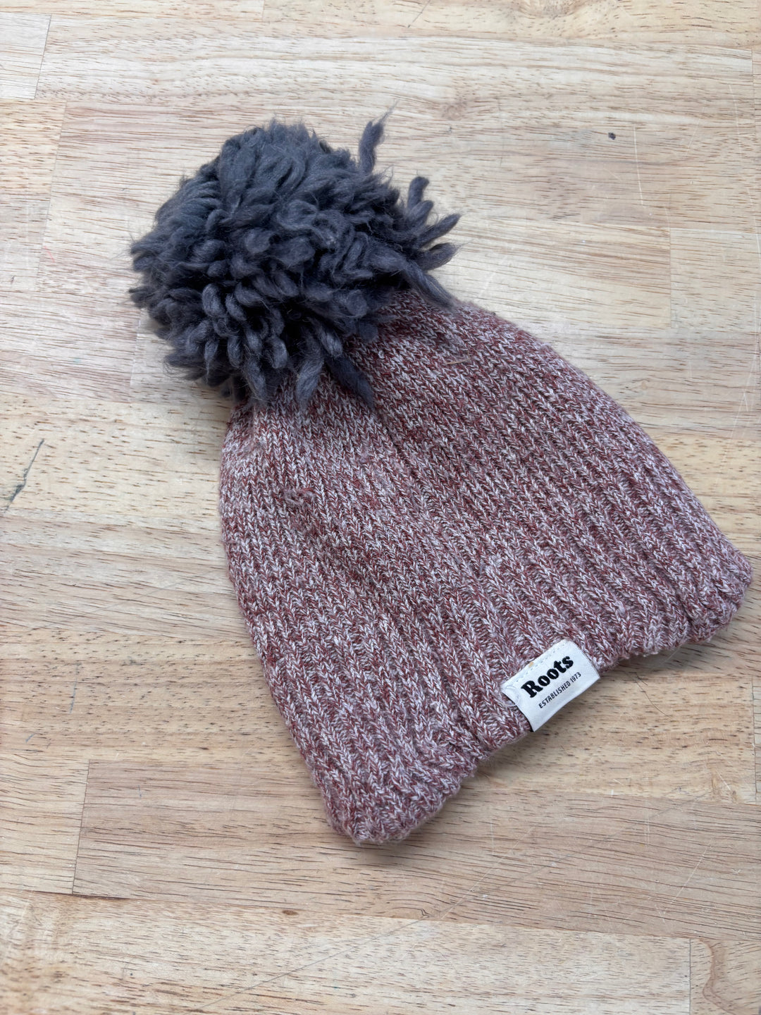 Roots Baby Speckled Red Toque 0-12M