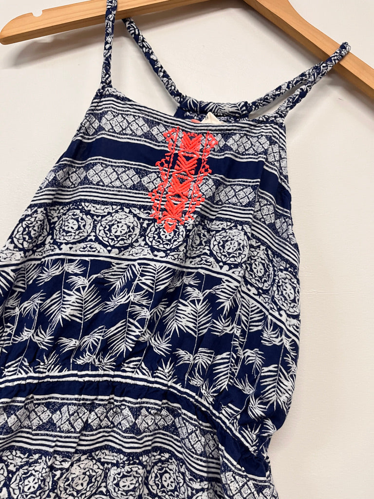 Roxy Girl 14 – Blue Tropical Dress