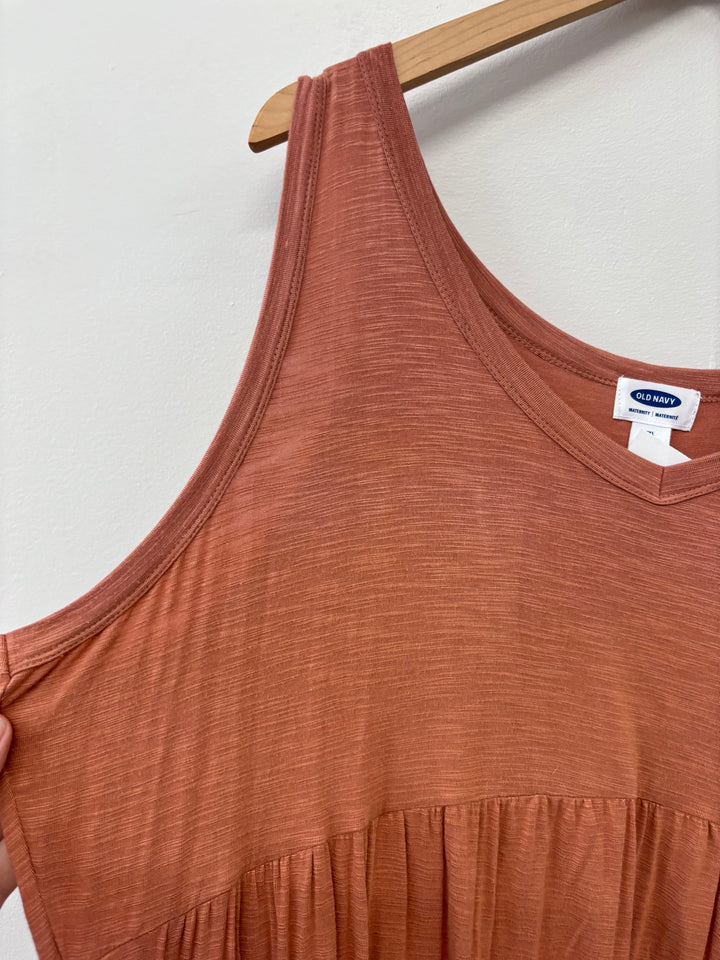 Old Navy Maternity Top, XXL (Rust)