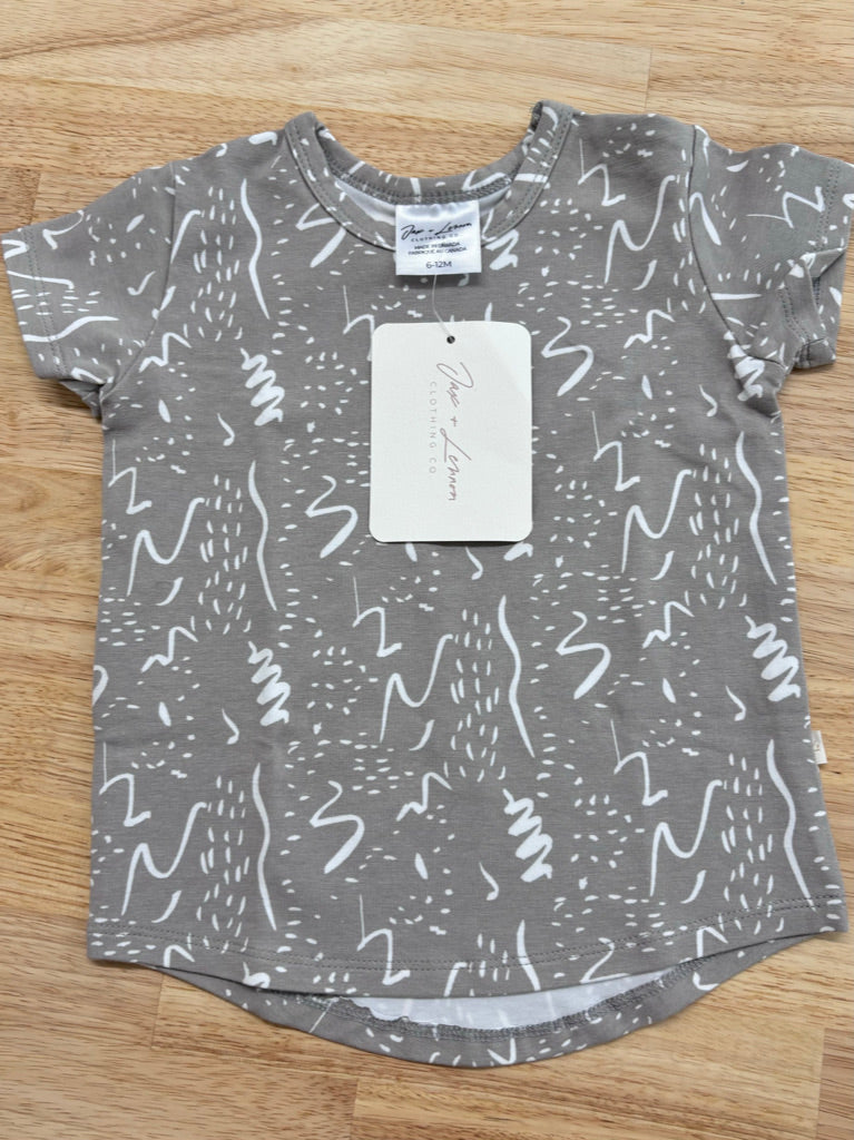 Jax & Lennon Shoreline Basic Tee 6-12 Month