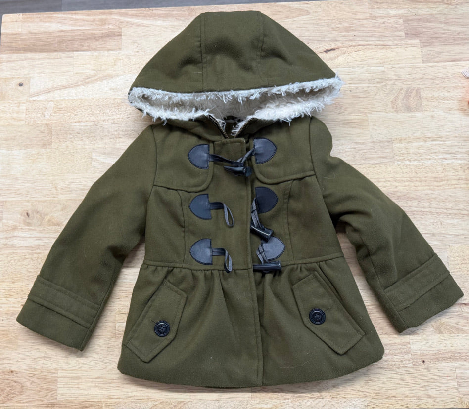 Jessica Simpson Jacket – 3| Olive Green Toggle & Zip