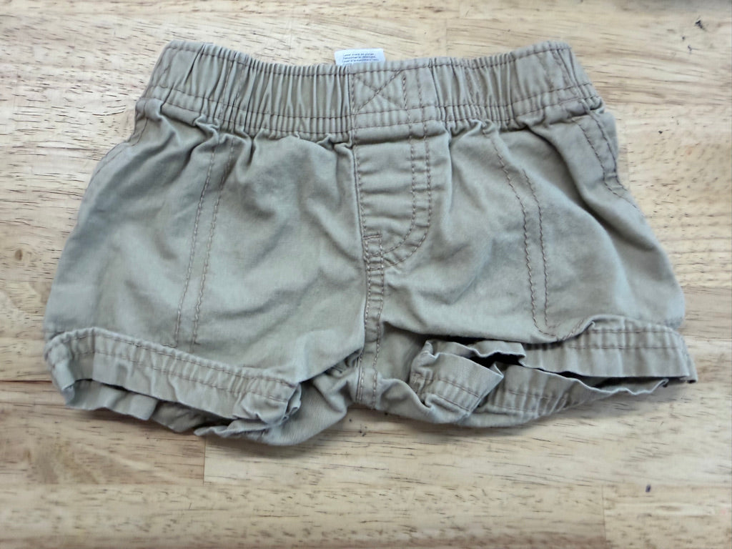 Carter's Khaki Shorts – 3M | Elastic Waist