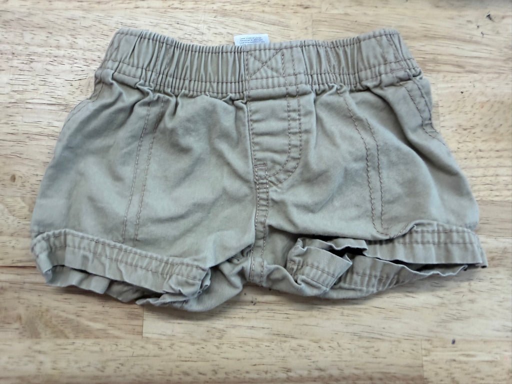 Carter's Khaki Shorts – 3M | Elastic Waist - Nest and Sprout-Consignment