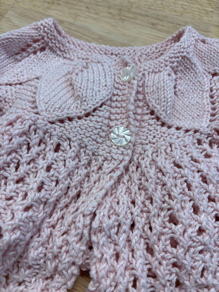 Knit Pink Cardigan