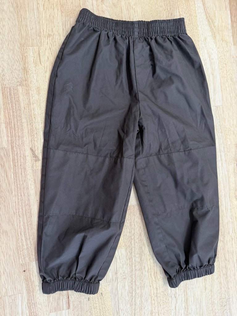 Please Mum Brown Rain Pants – 3T - Nest and Sprout-Consignment