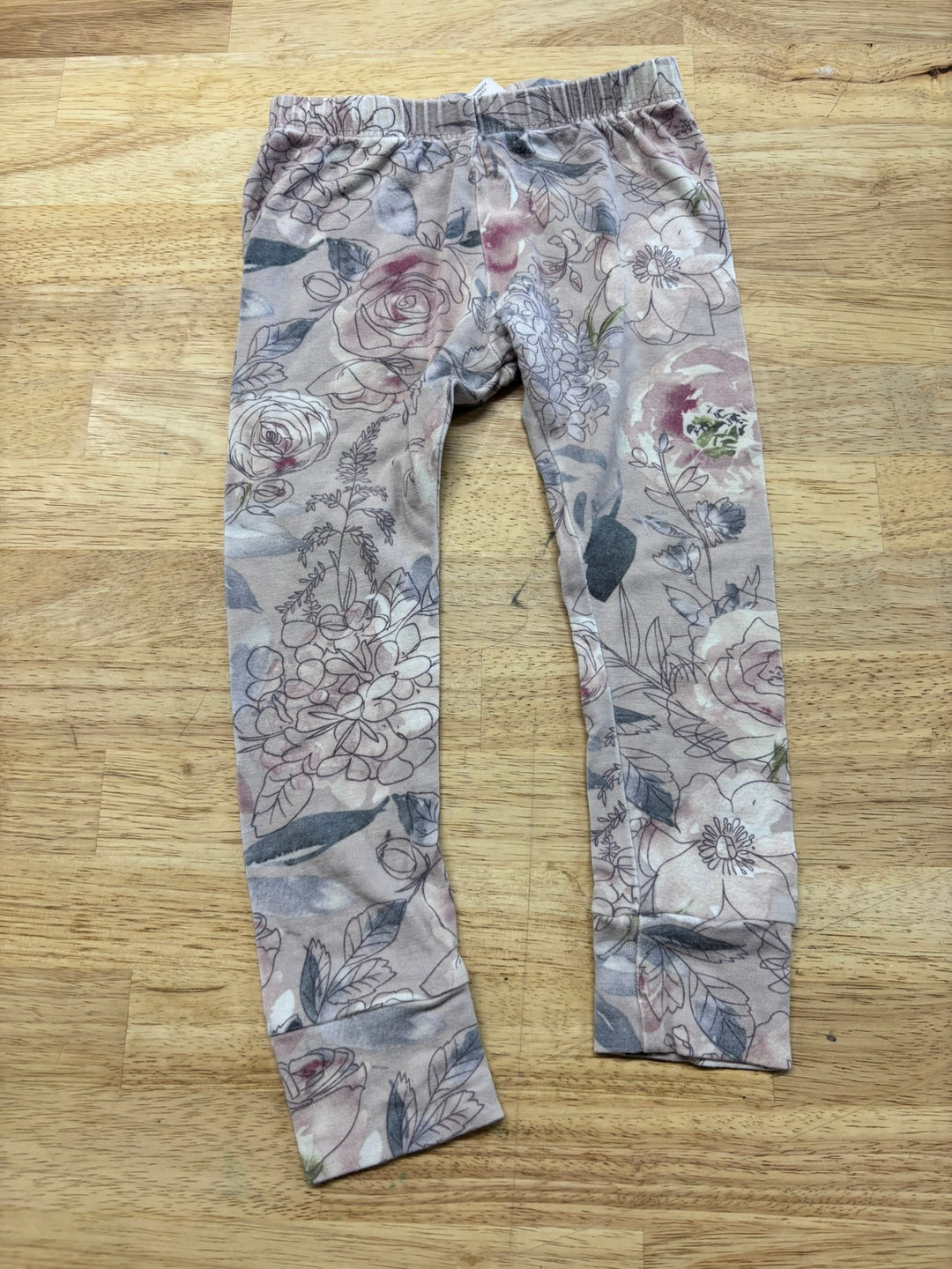 Jax & Lennon Lilac Floral Leggings 18–24M