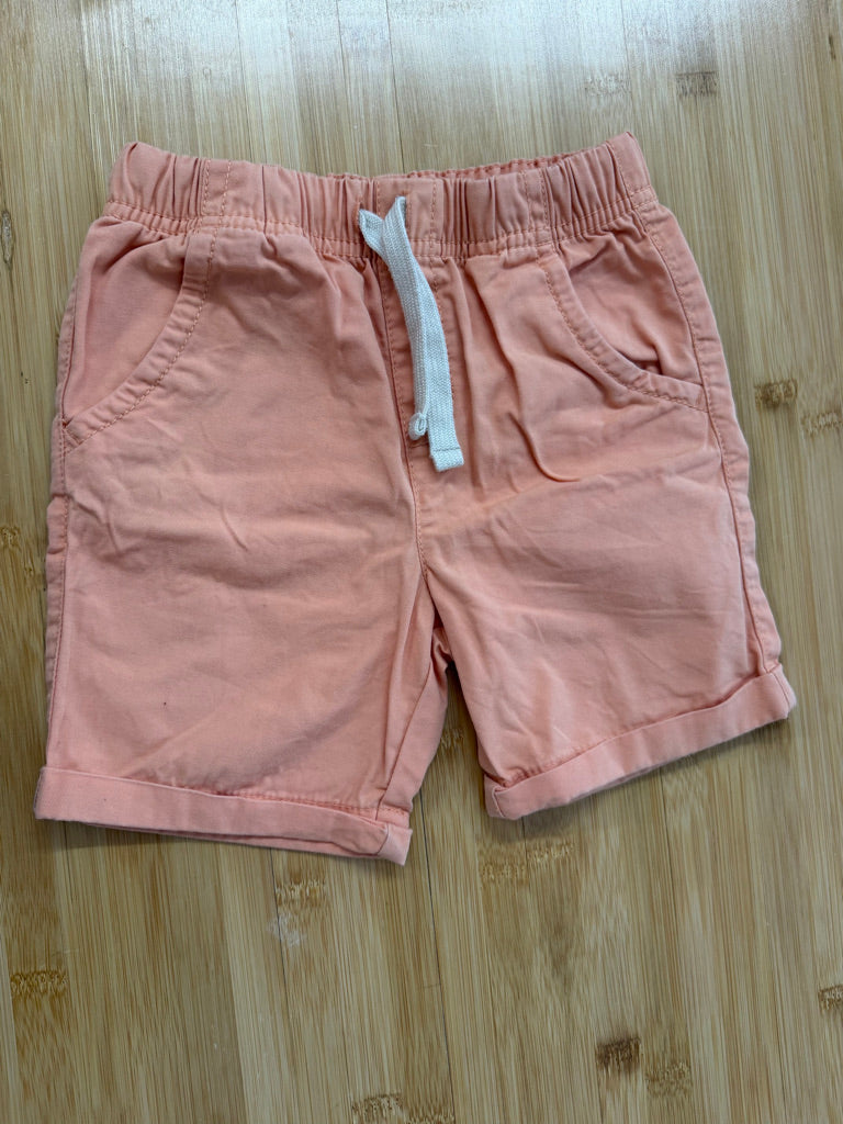 Tu Kids Creamsicle Orange Chino Shorts – 4/5 | Functional Drawstring