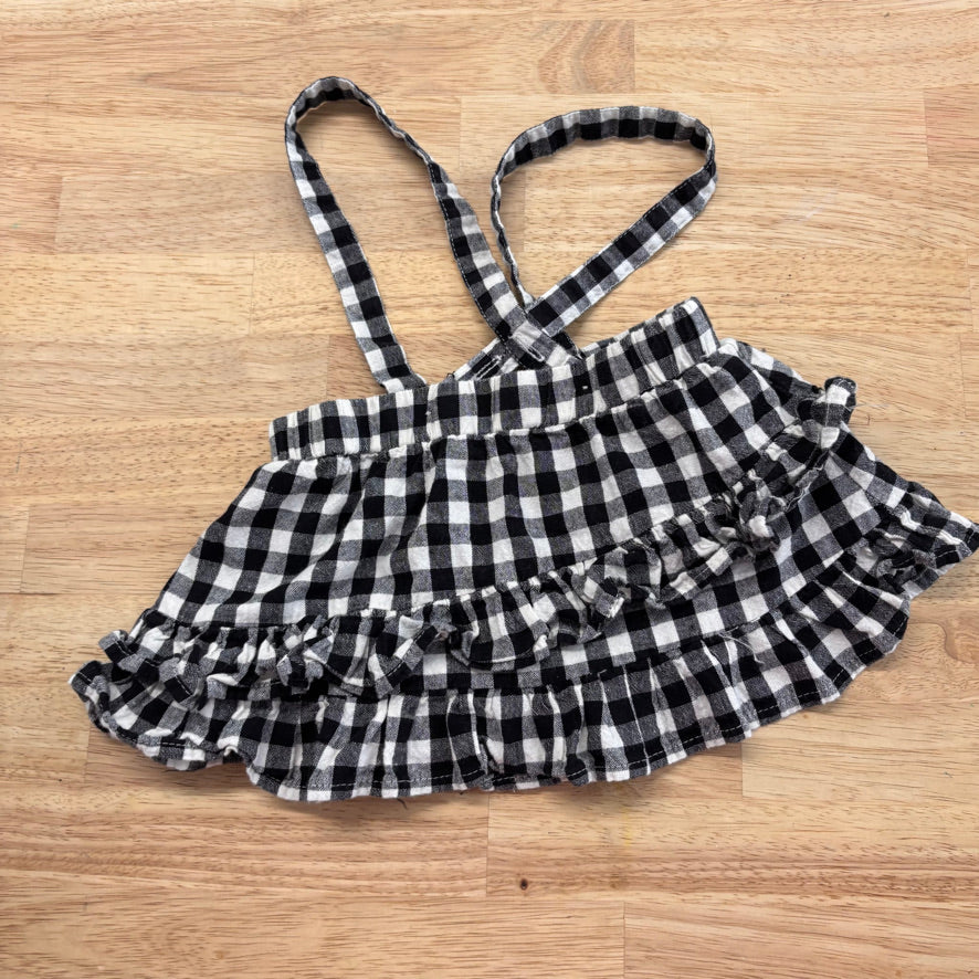 Jessica Simpson 18M black gingham