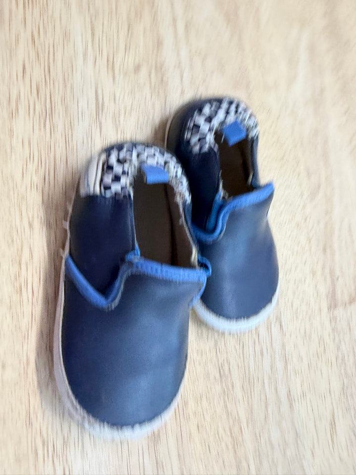 Robeez Leather Moccasins – 6 (EU 21) | Reinforced Sole Early Walker