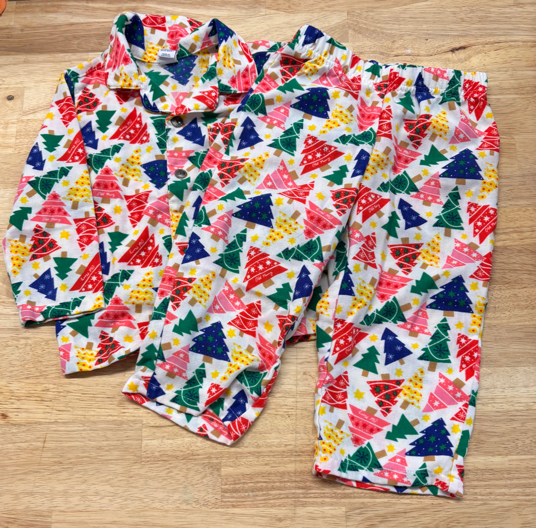 Old Navy 2-Piece Christmas PJ Set – Size 18-24M