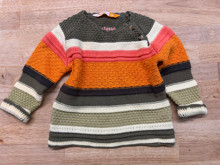 Noppies Sweater – 4-6M Stripe Knit
