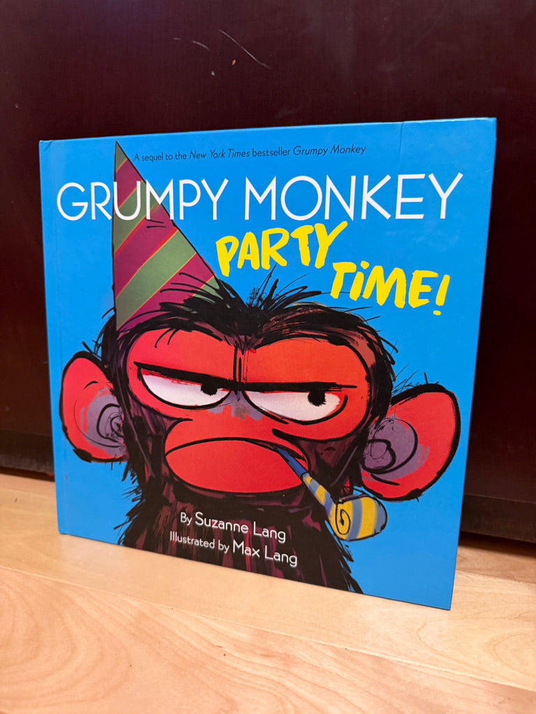 Used: Grumpy Monkey Party Time – Suzanne Lang