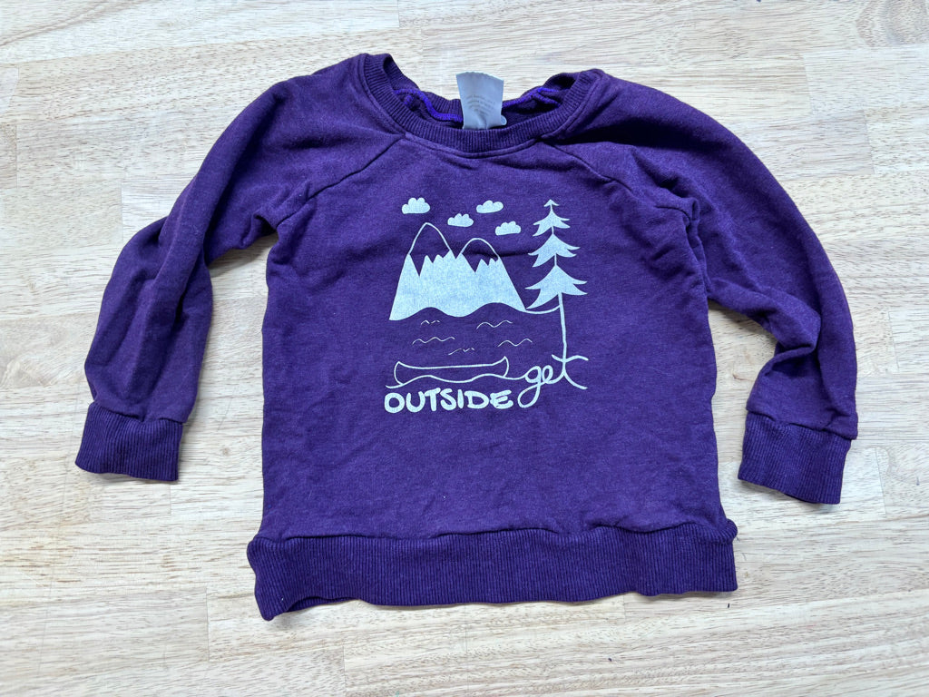 Mountain Tots Grow-With-Me Sweatshirt – 12M