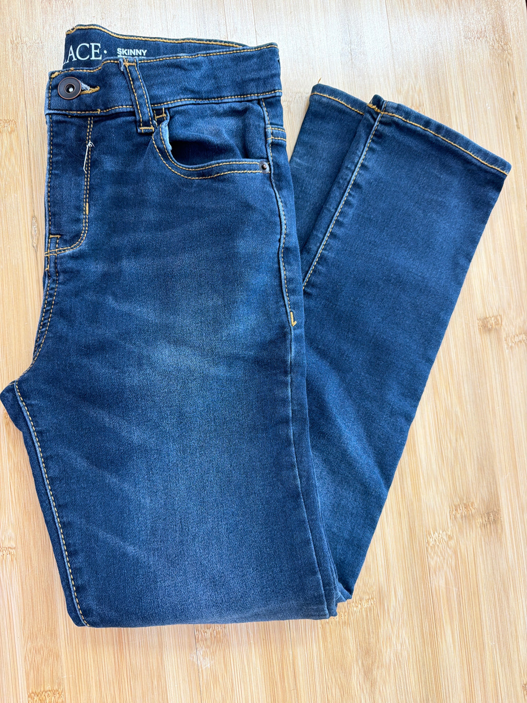 The Children's Place Skinny Jeans – 10 | Dark Wash Adjustable Waist