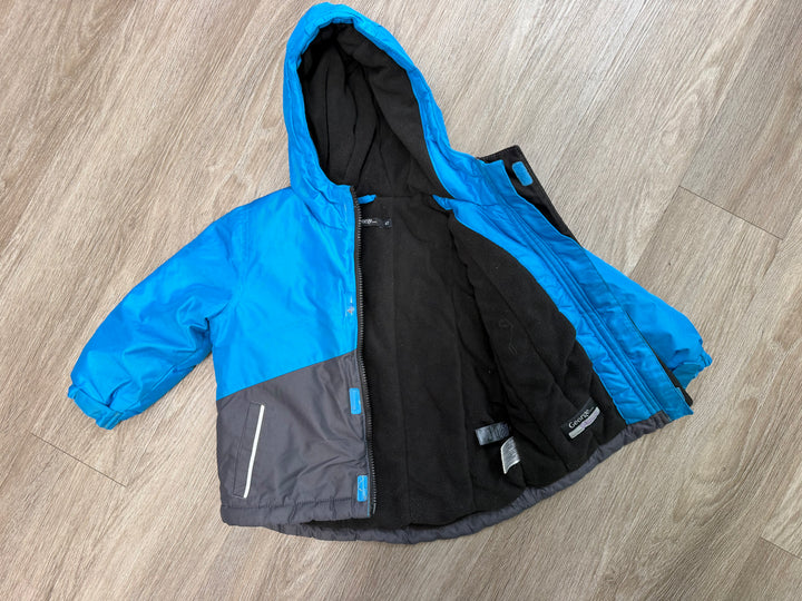 George Fleece-Lined Winter Jacket – 4T | Blue | Play