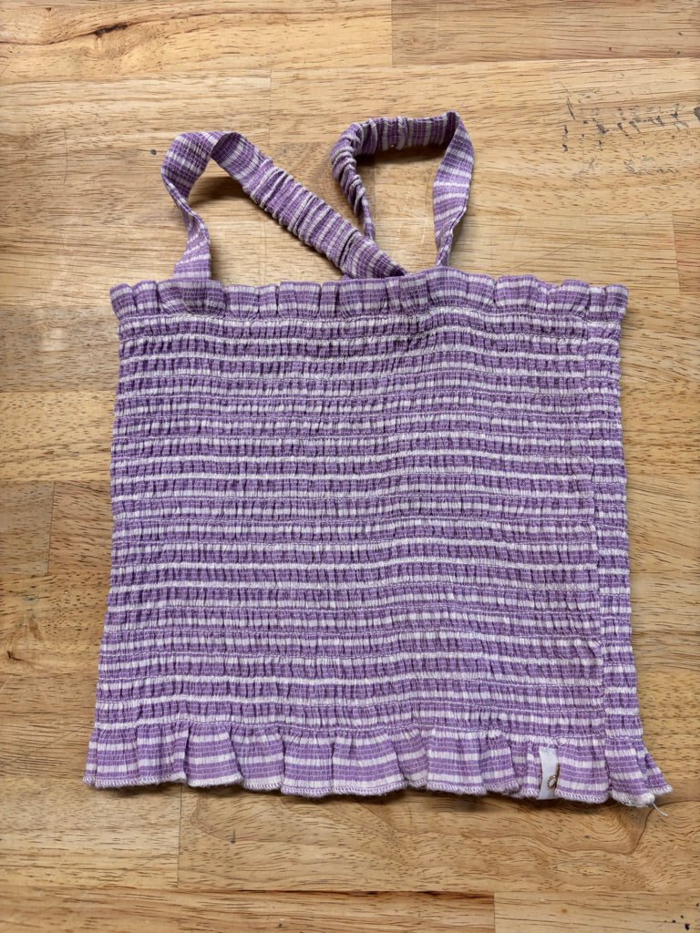 Deux Par Deux Smocked Tank Top – 4 - Nest and Sprout - Consignment