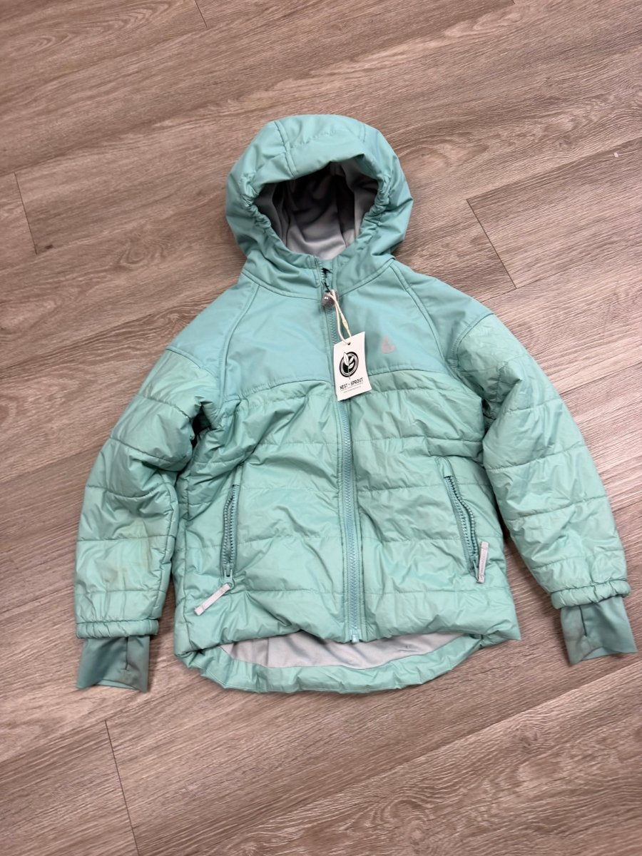Therm Light Green Puffer Jacket – 6 | Minty - Nest and Sprout-Consignment