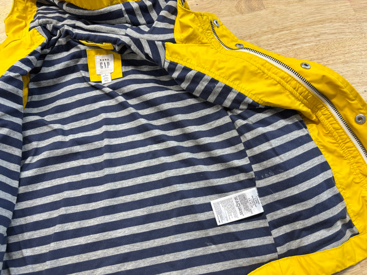 Gap Terry-Lined Rain Jacket – 2Y