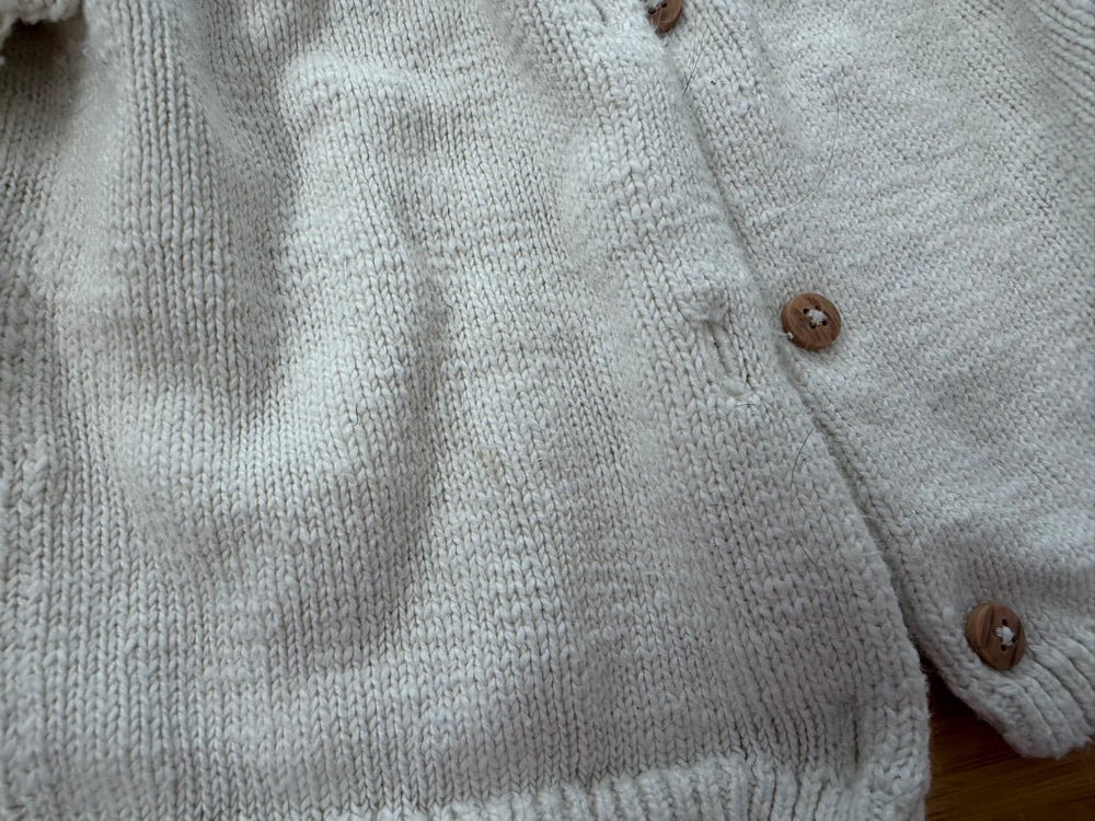 Baby B'gosh Knit Sweater – 12M | Cream - Nest and Sprout-Consignment