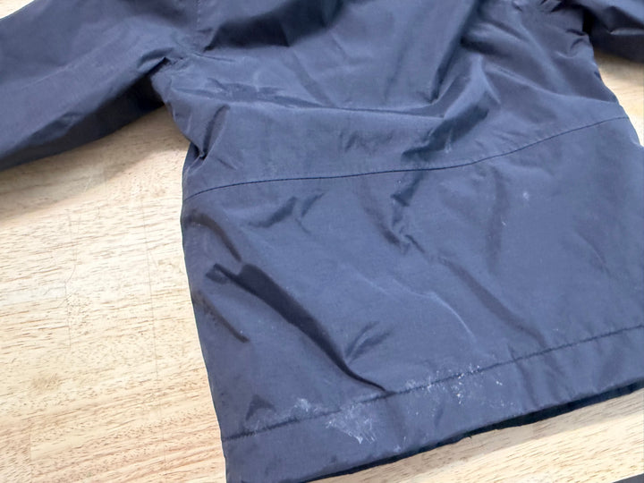 The North Face Baby Warm Antora Rain Jacket – 12–18M | Black Hooded Fleece-Lined