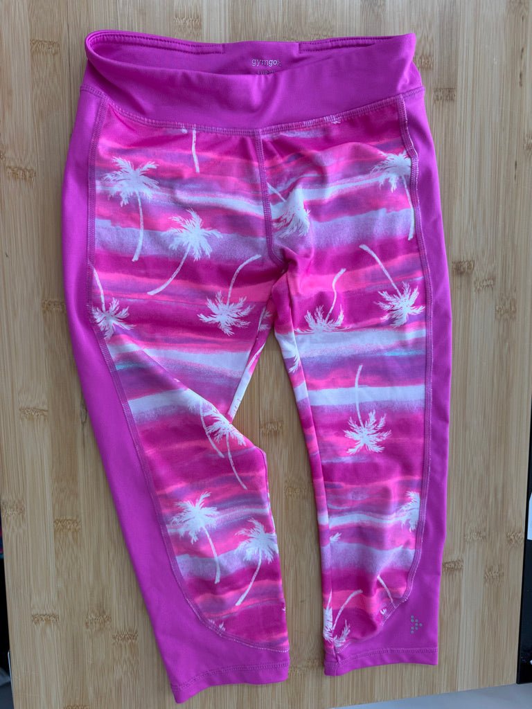 Gymgo Activewear Capri Legging – 10-12 Years | Hot Pink - Nest and Sprout-Consignment