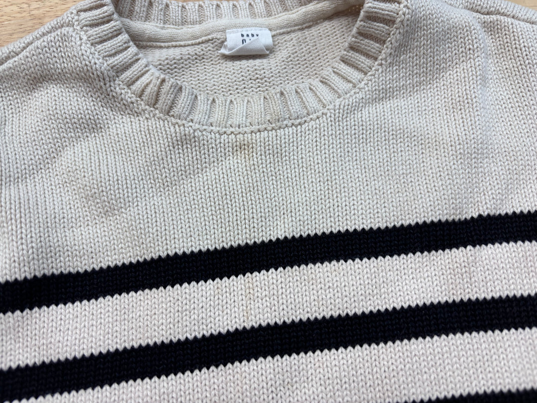 Gap Striped Knit Sweater – 2Y imperfcect