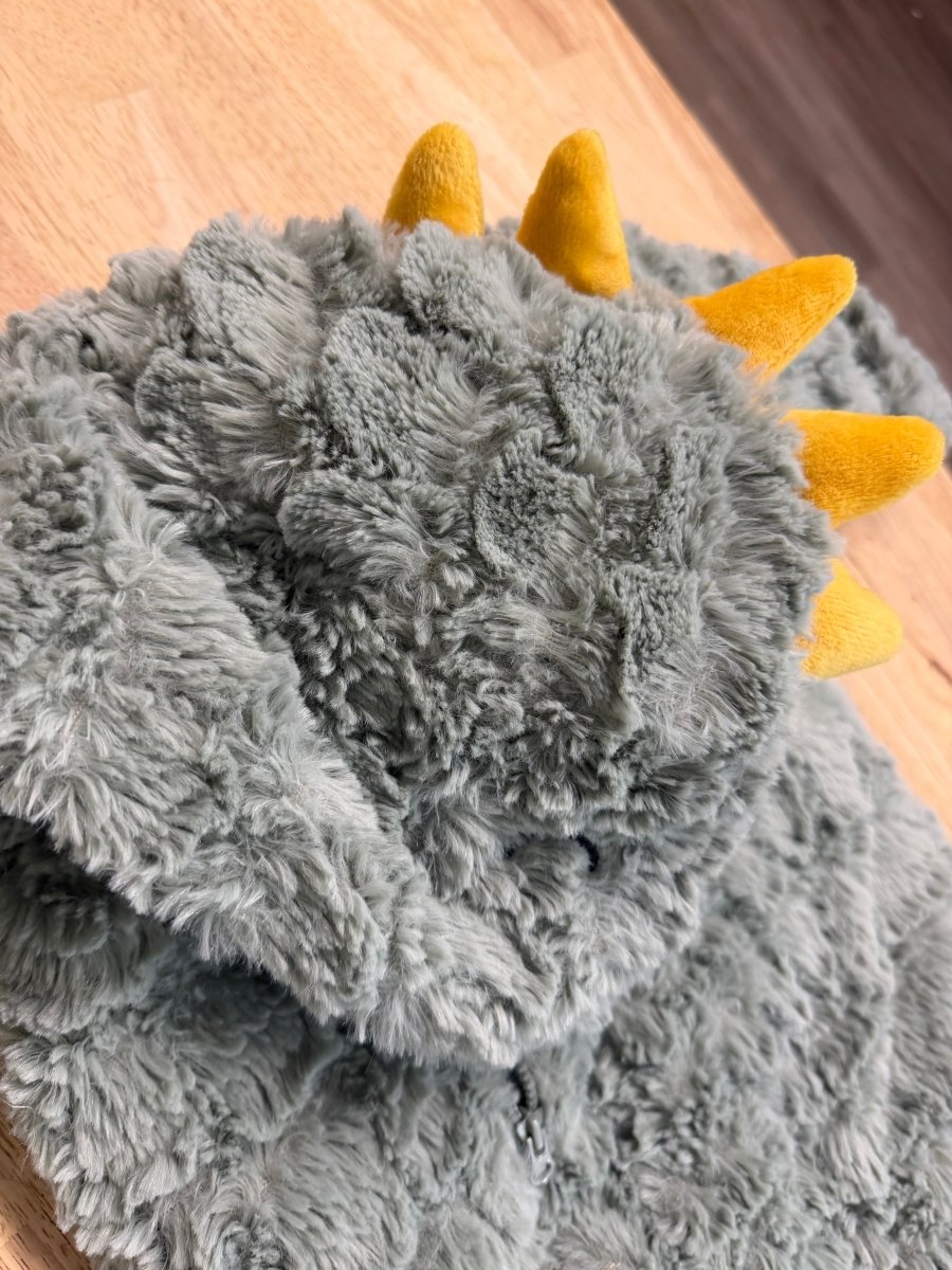 Koala Baby Dinosaur Bunting Suit – 3–6M | Plush One-Piece Costume Style - Nest and Sprout-Consignment