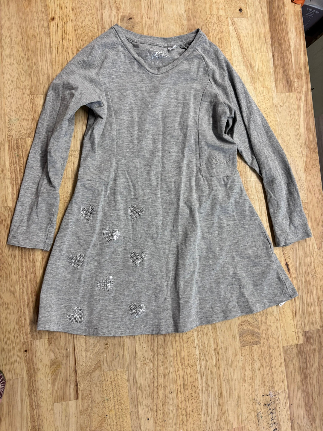 Guess Grey Tunic Dress 6X