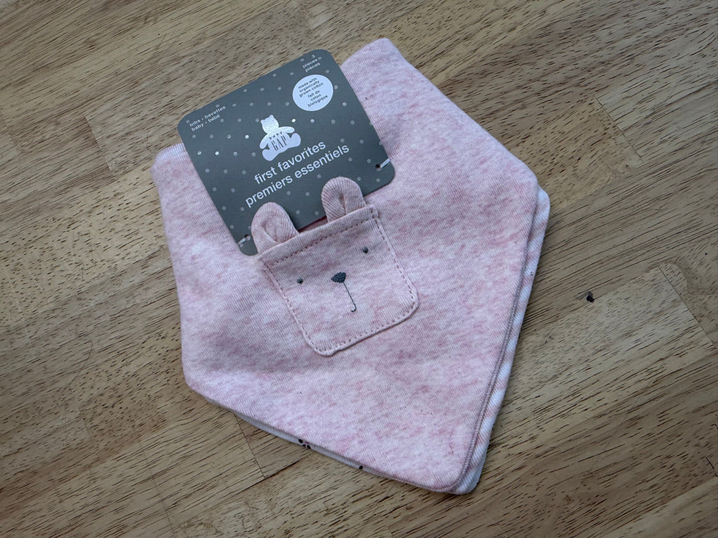 Baby Gap First Essentials Bib & Bandana Set of 3 – One Size | NWT