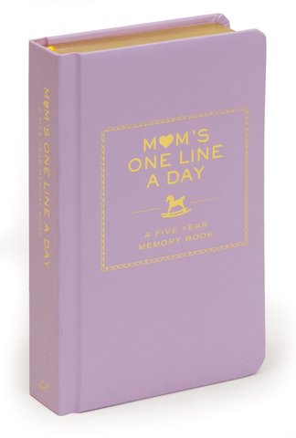 Mom's One Line a Day 1st Ed - Nest and Sprout - Chronicle Books