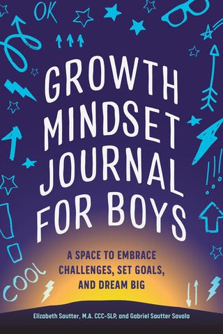 Growth Mindset Journal for Boys - Nest and Sprout - Sourcebooks