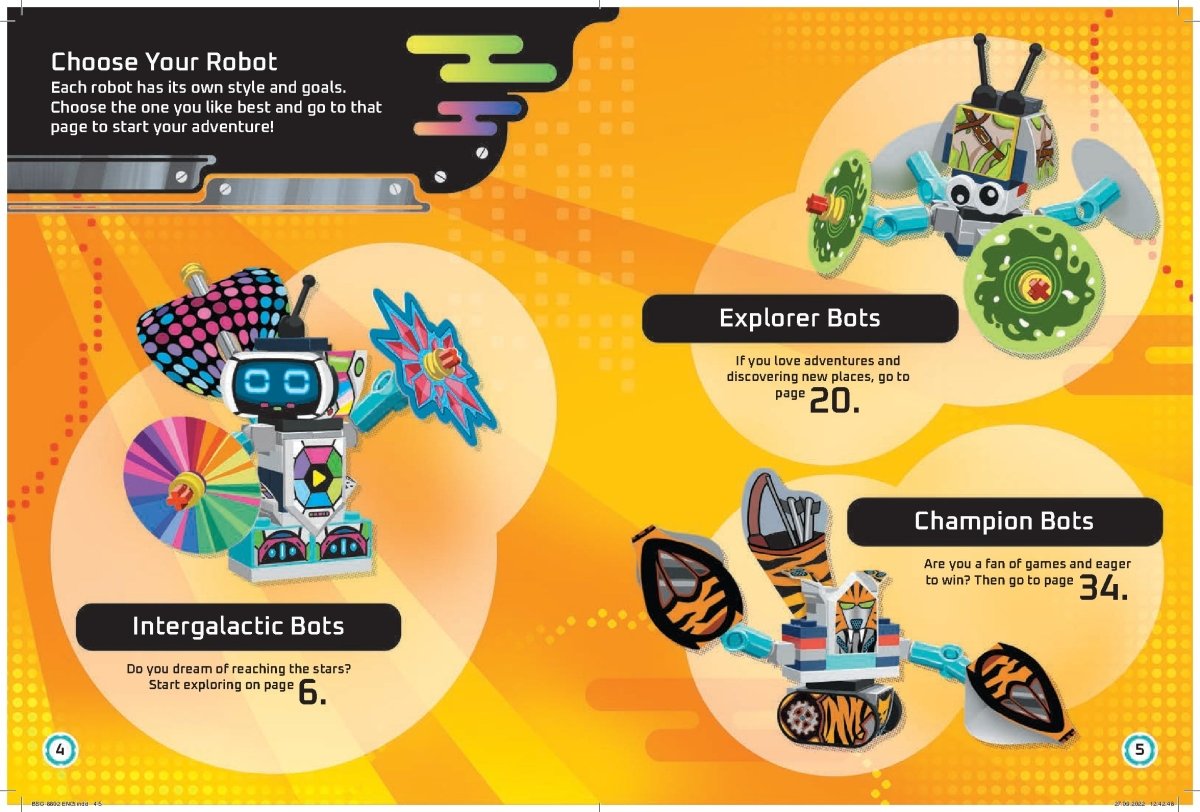 Lego Books: Build and Play Robots - Nest and Sprout - Source Books