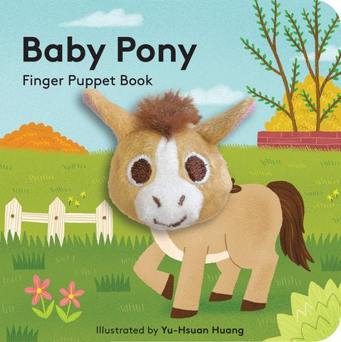 Baby Pony: Finger Puppet Bk - Nest and Sprout - Chronicle Books