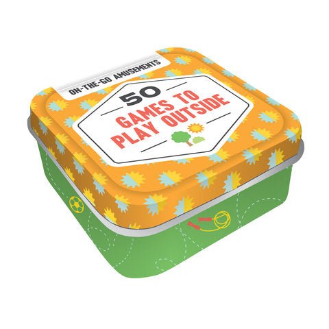 On - the - Go Amusements: 50 Games to Play Outside - Nest and Sprout - Chronicle Books