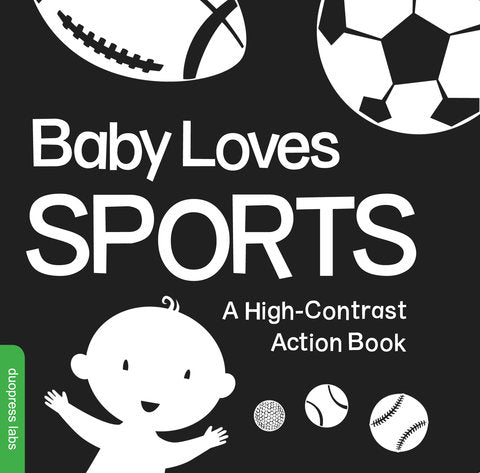 High Contrast | Baby Loves Sports - Nest and Sprout - duopress labs