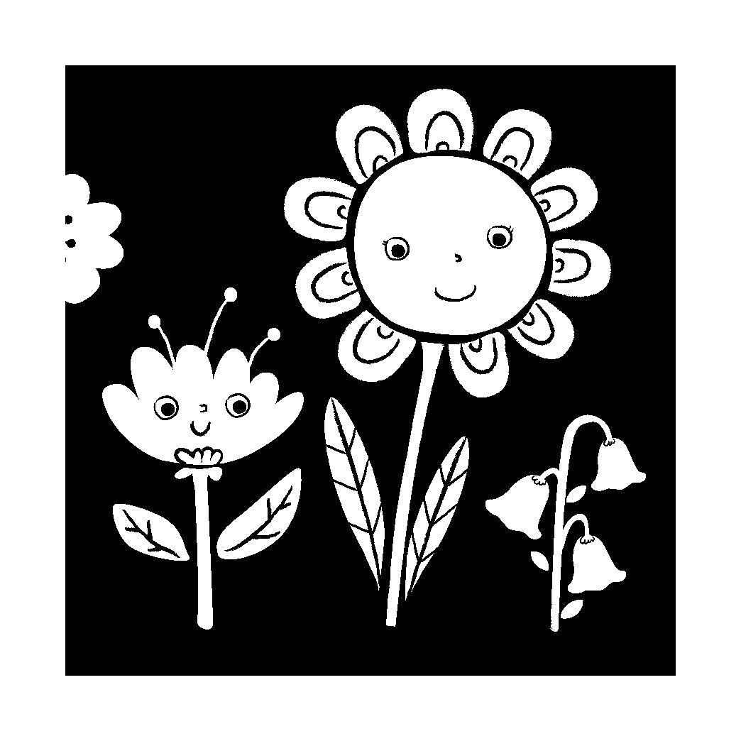 High Contrast | Hello, My World - Nest and Sprout - duopress labs